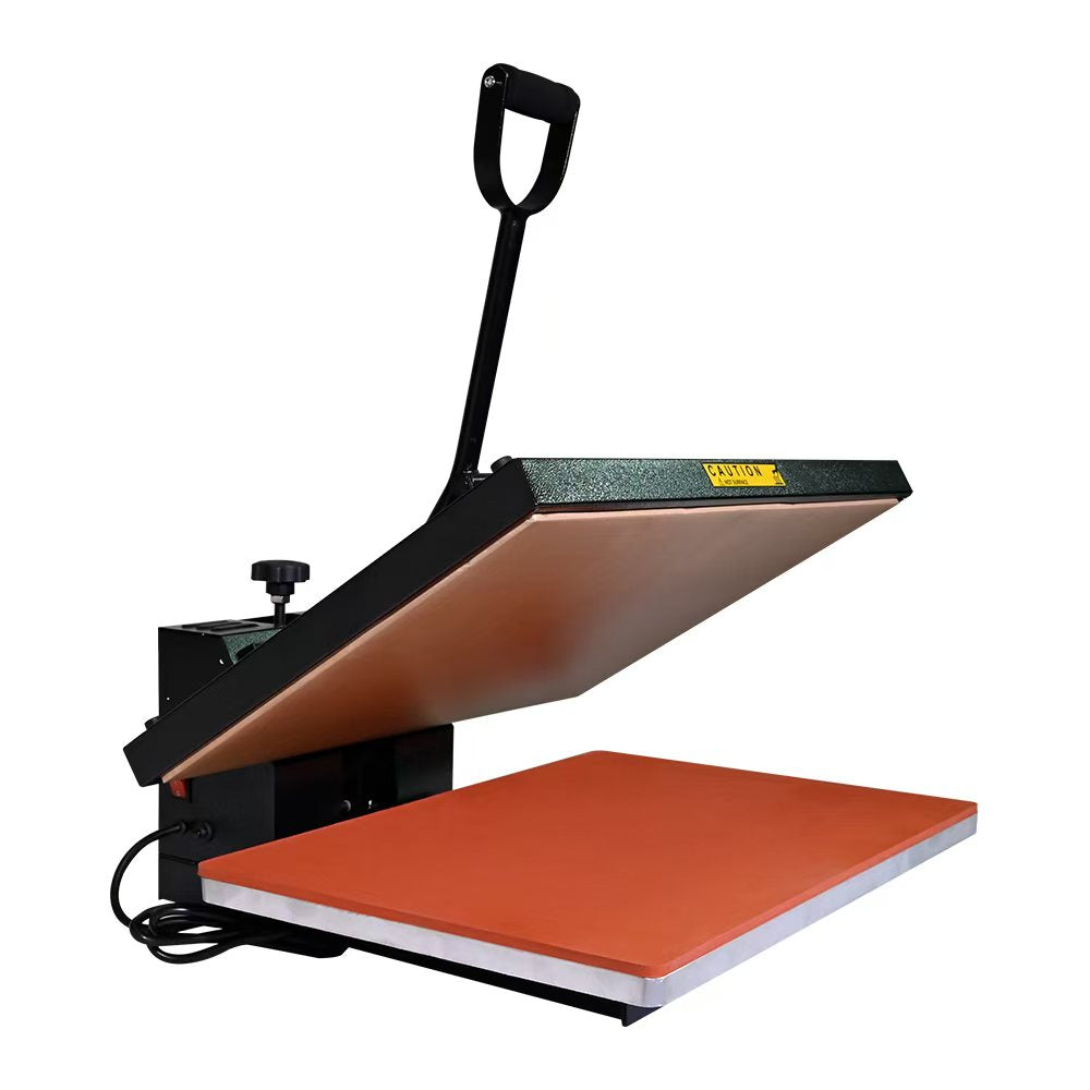 38x38 cm Manual T-Shirt Heat Press, Heavy Duty Industrial Sublimation Machine, Even Heat Distribution Press with Accurate Digital Control for Vinyl & HTV Crafting