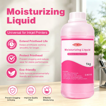 DTFINOVA Moisturizing Liquid compatible all DTF,DTG,Sublimation Epson print head Maintenance, Long-Lasting production,prevent head from drying and clogging.