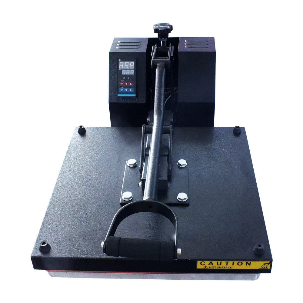 38x38 cm Manual T-Shirt Heat Press, Heavy Duty Industrial Sublimation Machine, Even Heat Distribution Press with Accurate Digital Control for Vinyl & HTV Crafting