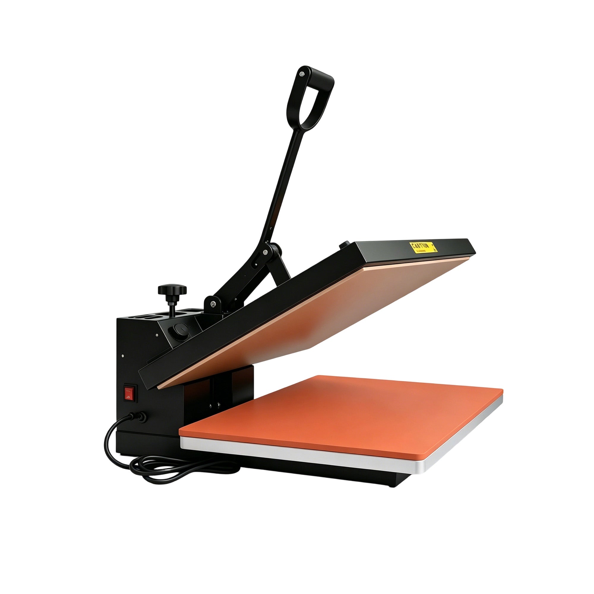 38x38 cm Manual T-Shirt Heat Press, Heavy Duty Industrial Sublimation Machine, Even Heat Distribution Press with Accurate Digital Control for Vinyl & HTV Crafting