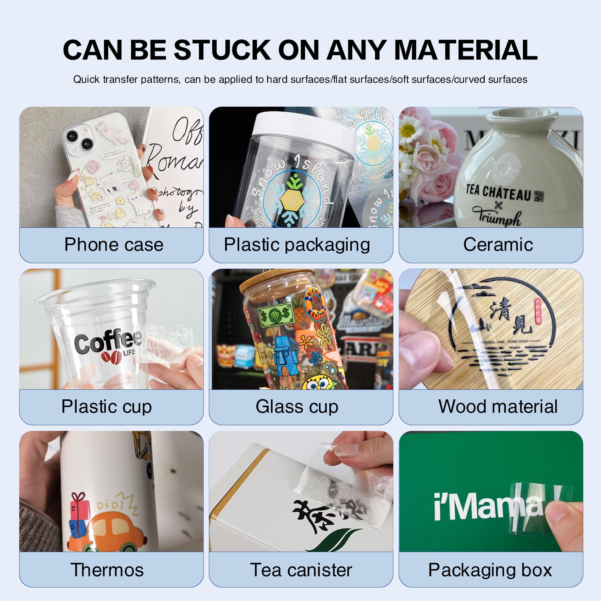Premium UV DTF Film A and B for Custom Transfers | Waterproof & Scratch-Resistant UV AB Film for Sublimation, DIY Mugs, Glass, and Hard Surfaces | High-Gloss, Easy Peel Transfer Film