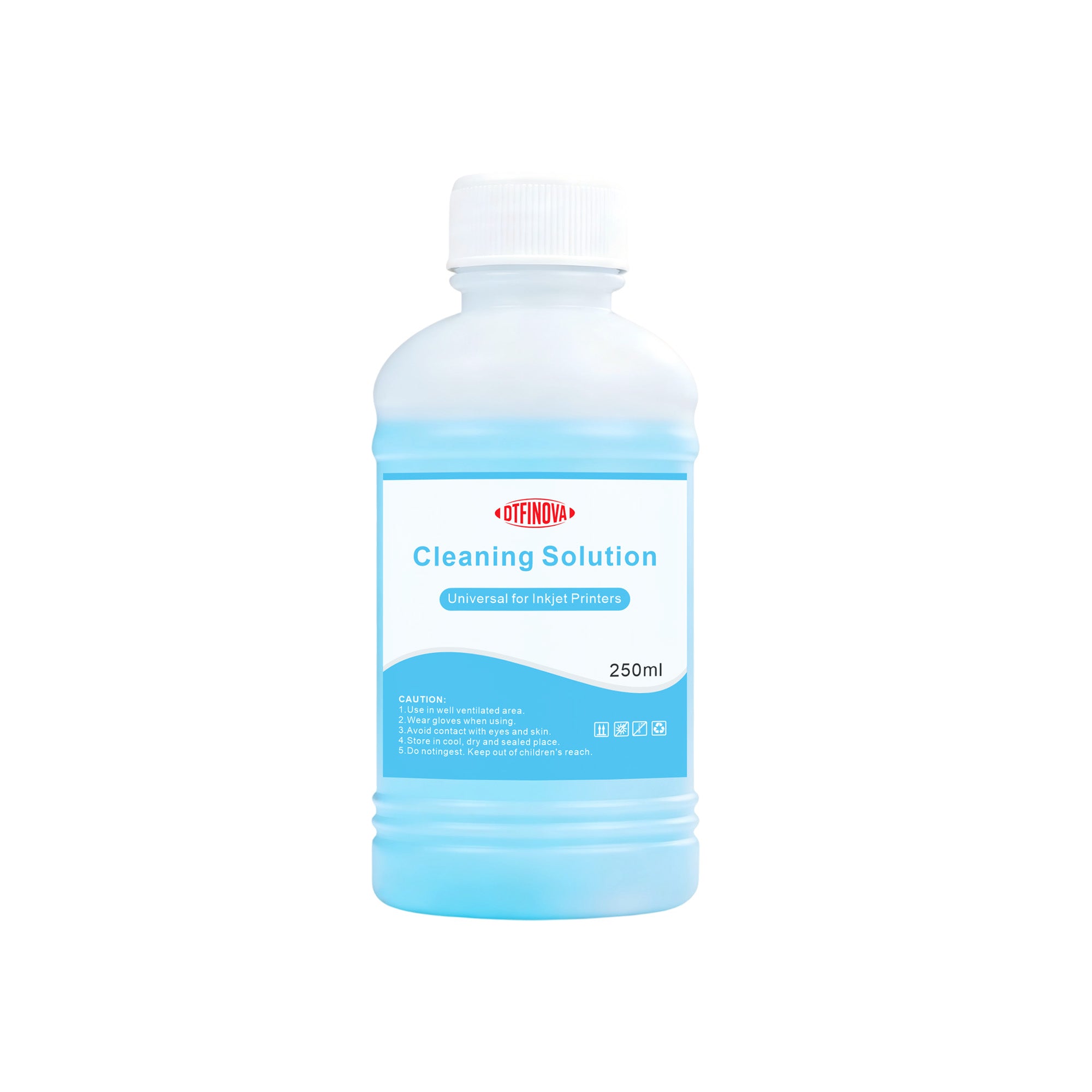 Professional DTF Cleaning Solution for Epson Printheads, Ultra-Strong Printhead Cleaner & Maintenance Liquid for DTF Printers 250ml